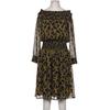 Michael Michael Kors Damen Kleid, Gr. 32, mehrfarbig, Synthetik