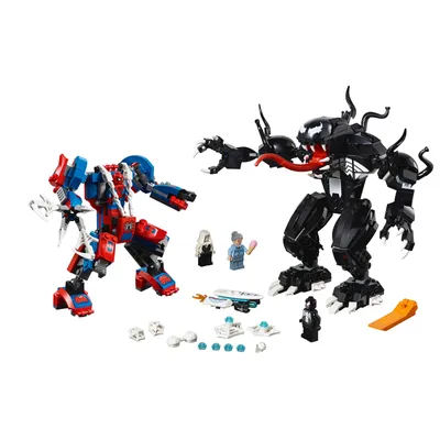 625 Stück Super Fighter Revenger Spider Mech Battle Posable Joints Robots 11188 Bausteine-Set Image