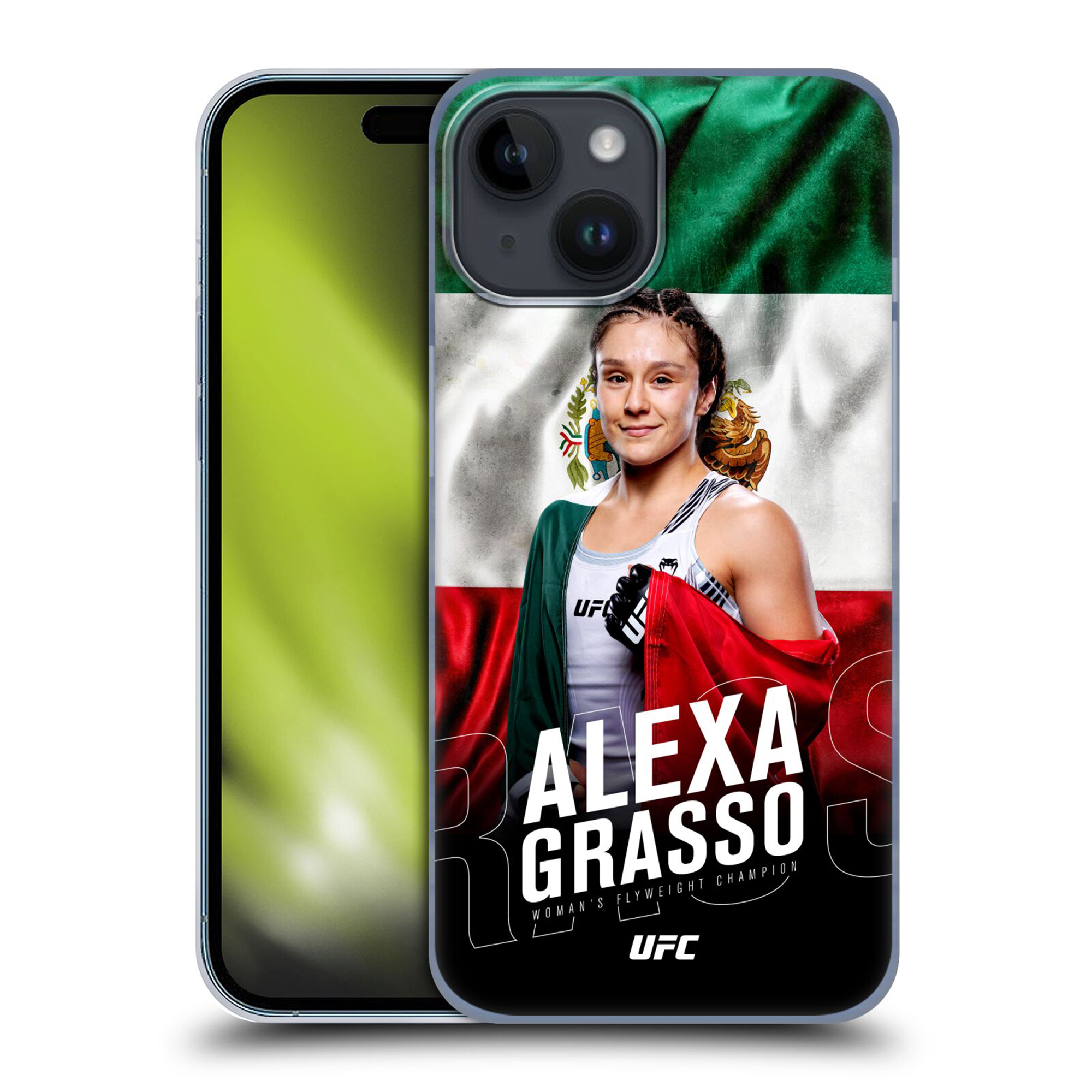 UFC Alexa Grasso Mexico Flag - iPhone Image