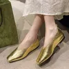Damen Mary Janes Schuhe Silber Heels Gold Pumps Karree Elegant für Damen Loafers Echtes Leder