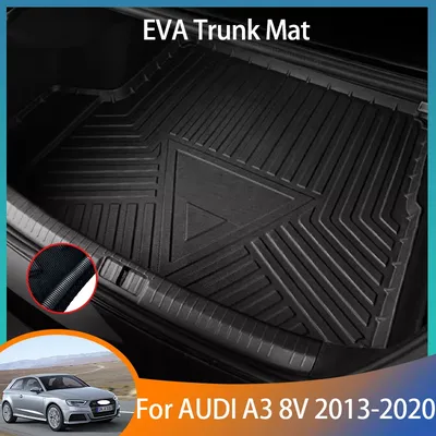 For AUDI A3 8V Accessories 2013~ 2020 2014 Rear Cargo Liner Floor Tray Liner Cargo Boot Carpe