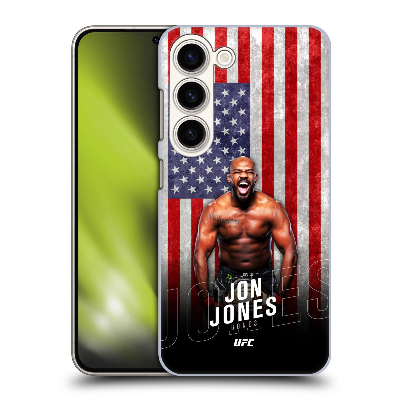 UFC Jon Jones US Flag Phone Case - Samsung Image