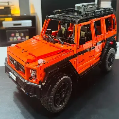 2891 Stücke Technologie PROFESSIONELLE Linie Geländewagen Auto 42177 G 500 Modell Bausteine Ziegel Image