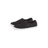 Slip-On Sneaker TOMMY HILFIGER "CANVAS SLIP-ON SNEAKER", Damen, Gr. 39, schwarz, Baumwolle, sportlich, Schuhe, Freizeitschuh, Schlüpfschuh, Slipper, Halbschuh, Flaggen-Stickerei