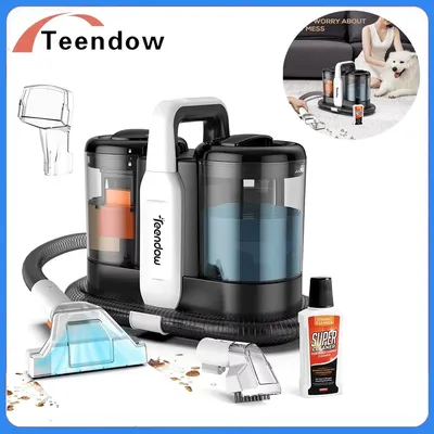 Teendow c5 teppich reiniger staubsauger 11kpa leistungs starker saug 500w bürsten motor ≤ 80db Image