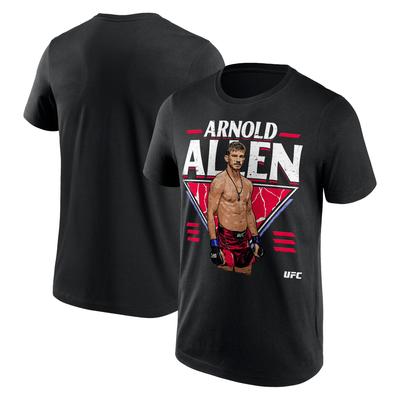 UFC Arnold Allen Fighter Name T-Shirt - Black - Mens Image