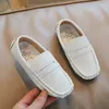 Kids Casual Shoes Boys Loafers Children Flats Slip-on Moccasins 2025 Spring New Simple Breathable
