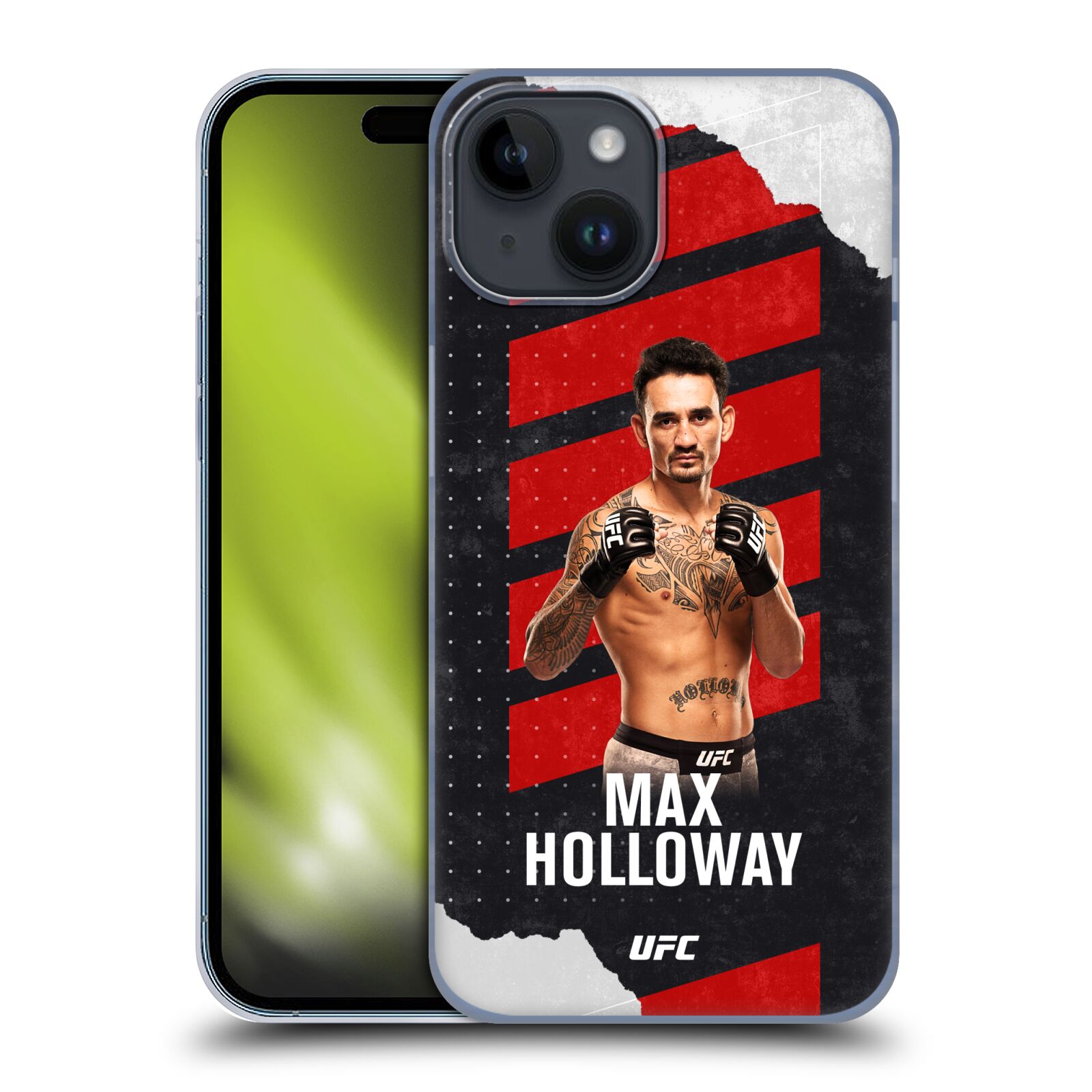 UFC Max Holloway Fight Card Phone Case - iPhone Image