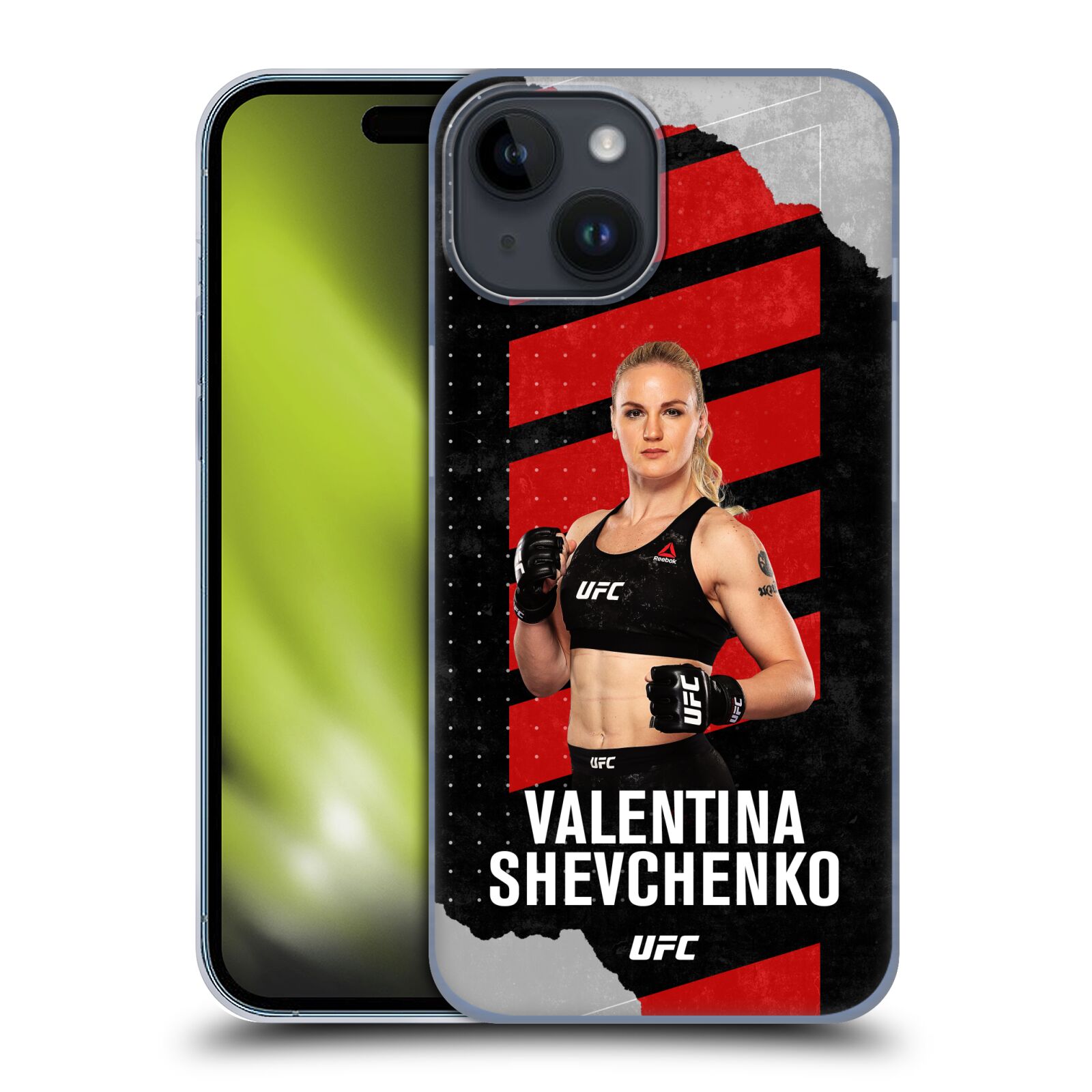 UFC Valentina Shevchenko Fight Card Phone Case - iPhone Image
