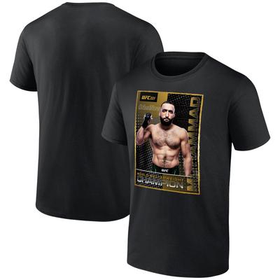 UFC 304 World Welterweight Champion Belal Muhammad T-Shirt - Schwarz - Herren Image