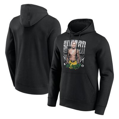 UFC Alex Pereira Grunge Tone Hoodie – Schwarz – Herren Image