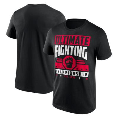 UFC Glove Icon T-Shirt - Black - Mens Image