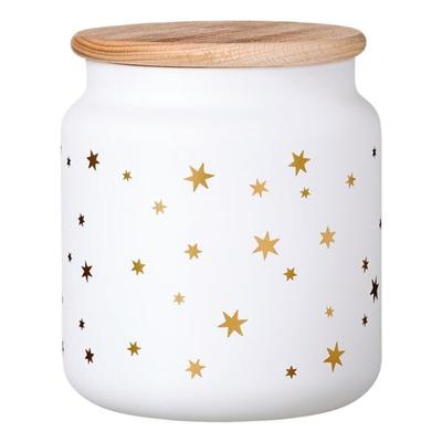 Ritzenhoff & Breker Vorratsdose Sternengestöber weiß 1100 ml 1 Stück, 12x13 cm Image