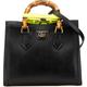 Gucci Hobo Bags - 2016-2024 Small Leather Bamboo Diana Satchel - Gr. unisize - in Schwarz - für Damen