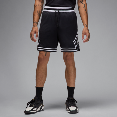 Nike Jordan Sport Men's Dri-FIT Mesh Diamond Shorts - Black - Polyester
