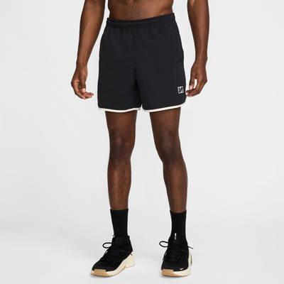 Nike Gym Heritage Men's Dri-FIT 12.5cm (approx.) Unlined Training Shorts - Black - Nylon
