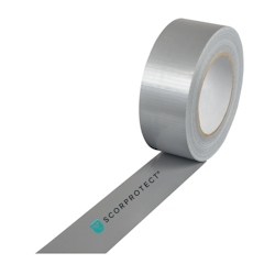 Scorprotect® Gewebeklebeband "Extra" Silber Panzertape Panzerband 48 mm x 50 m Image