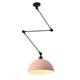 Chandelier Light Industrial Pendant Light Fixture Swing Arm Hanging Light Adjustable Long Arm Dome Pendant Lamp for Dining Room Table Restaurant Farmhouse Mid Century Modern Chandelier Hanging Ceiling