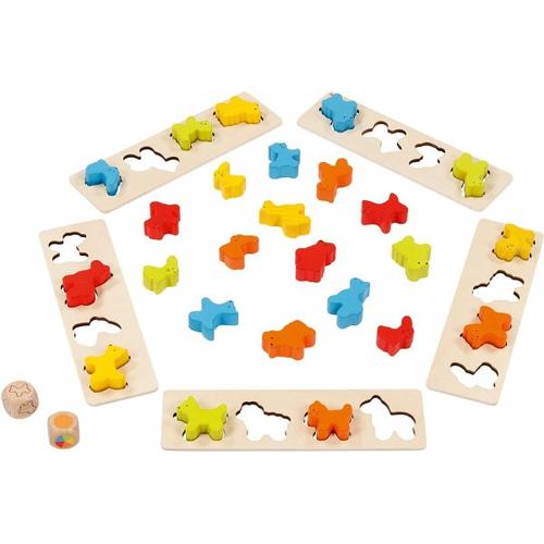 Goki 56765 - Sortierspiel Tiere - Gollnest & Kiesel