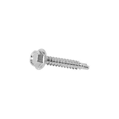 100x VOSS.farming Bohrschraube, Sechskant verzinkt, 3,5x25mm für Zpost T-Pfosten Image