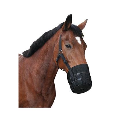 Maulkorb für Pferde und Ponys - Fressbremse mit Halfter, Shetlandpony (Gr.0) Image