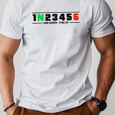 TEMU Graphic Cotton Men's T-shirt Comfortable Edition Image