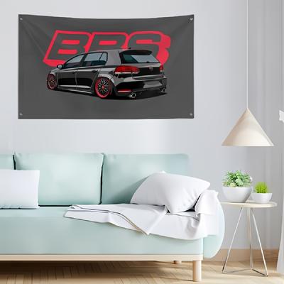 TEMU 1pc B-bbs Pirate Party Motorcycle Flag - 90x150cm, Single-sided Indoor/outdoor Decorative Banner For Home, Garden, Garage, And Skateboard Themes, Durable Polyester With Vibrant Design Image