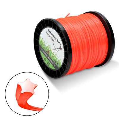 TEMU Trimmer Line 100m Nylon 2/2.4/2.7/3.0mm Diameter Professional Round/star/hexagonal Mowing Line Image