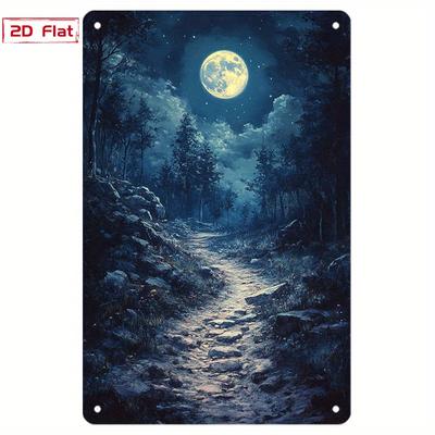 "TEMU : Vintage Metal Tin Sign - 8x12" | Mystical Journey Wall Art For Home, Garage, Clubs & Outdoor Decor | With Pre-drilled Holes" Image
