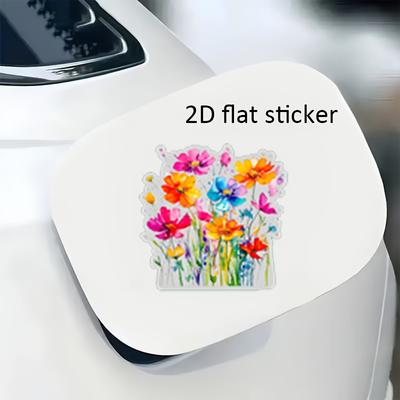 TEMU Durable Vinyl Car Decals - Vibrant Oil-painted Waterproof & Scratch-resistant Stickers For Cars, Trucks, Suvs - Tail Lights & Bumpers Protection, Exterior Accessories Image