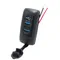 12-24V Dual USB Car Motorcycle Charger QC3.0 Universal Auto Charger for Car Motorcycle Electric Car