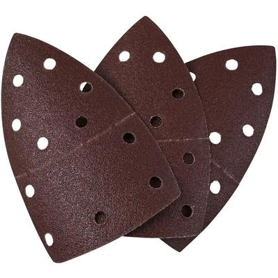 Delta-Klett-Schleifpapier-Set 102x62 93 mm 6-tlg. K60 K80 K100 - Güde Image