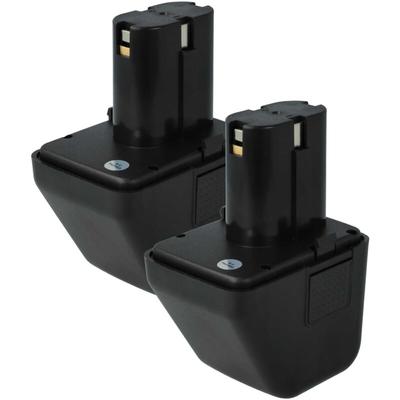 Vhbw - 2x Akku kompatibel mit Gesipa Accubird 12 v Werkzeug, Blindniet-Setzgerät (2000 mAh, NiMH, Image