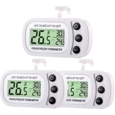 Digitales Kühlschrank-Gefrierschrank-Thermometer, Kühlschrank-Raumthermometer, wasserdichtes Image