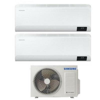 Klimagerät Dual Split Inverter Samsung cebu Serie 9000+9000 btu mit AJ050TXJ2KG/EU a++ Wi-Fi 9+9 Image