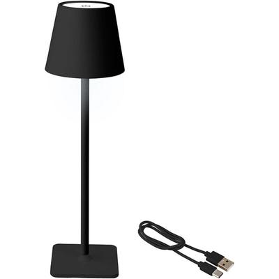 Led-Lampe deTischlampe für den Innen- und Außenbereich Farbe schwarz 27cm Image