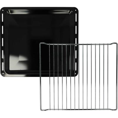 Vhbw - 1x Backblech, 1x Gitterrost (2-tlg. Set) kompatibel mit Ikea OV14, OV15, OV16, görlig, LOV3, Image