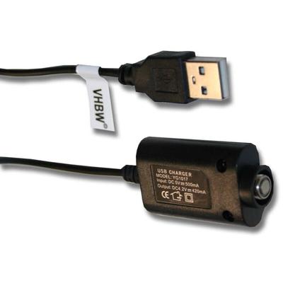 Vhbw - 0.25m usb Ladekabel kompatibel mit eGo E-Smart elektronische Zigarette, Shisha Ersatz für Image