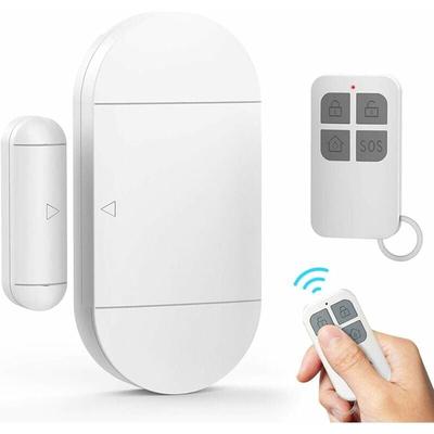 SNQ - Tür- und Fensteralarm, 130 dB kabellose Tür- und Fenstermelder mit Fernbedienung, Einbruch Image