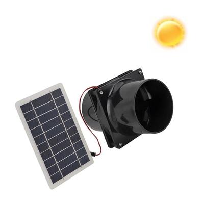 SNQ - 10W Solar-Abluftventilator, Abluftventilator mit Solarpanel, Ventilator für Tierhäuser, Image