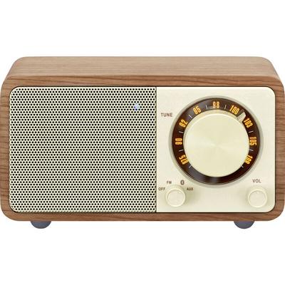 WR-7 Genuine Mini Tischradio ukw Bluetooth® wiederaufladbar Walnuss - Sangean Image