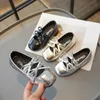 Frühling/Sommer Prinzessin Baby Süße Mädchen Modische Nette PU Casual Kinder Flache Wanderschuhe Größe 23-36 Chaussure Enfant Garçon