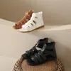 2025, Damen-Sandalen, Sommer, elegant, lässig, niedrige Absätze, flache Gladiator-weiße Fischzehe mit meistverkauften Damenschuhen