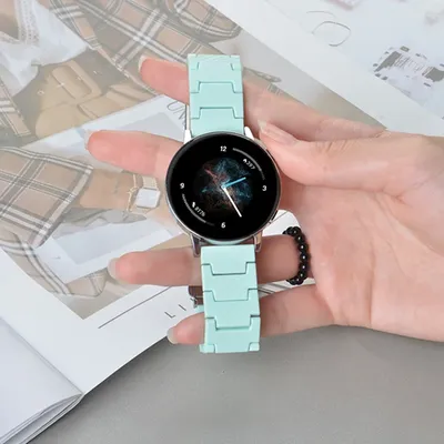 Kohlefaserband für Samsung Galaxy 7/4/5/6/Classic 46 mm/Active 2 40 mm 44 mm/Gear S3 Gliederarmband Image