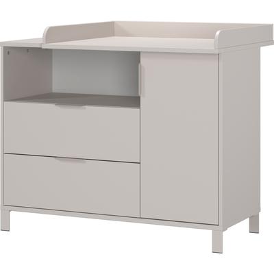 Wickelkommode GERMANIA "GW-Alkmaar", braun (kaschmir, kaschmir), Wickelkommoden, Baby, B/H/T: 115cm x 100cm x 77cm, Spanplatte, Wickelaufsatz wieder spurlos abnehmbar, B:115cm H:100cm T:77cm