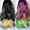 Unisex Hair Color Wax Temporary Hair Wax,Natural Stereotypes Not Stiff,Easy To Wash for Eyebrow