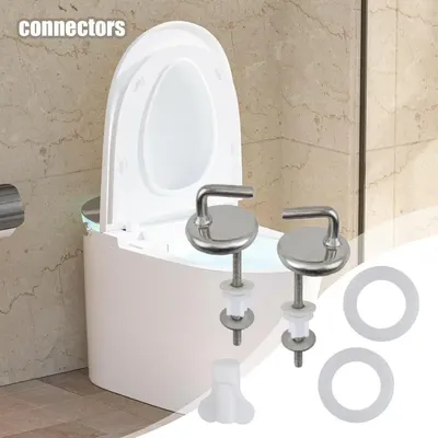 Toilet Cover Hinge Toilet Seat Lid Fixing Kit Multi-Purpose Repair Kit For Hotels Public Places