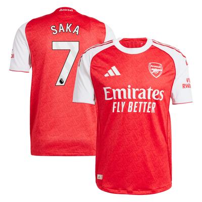 FC Arsenal 2025-26 adidas Heimtrikot Authentic mit Aufdruck Saka 7 Image
