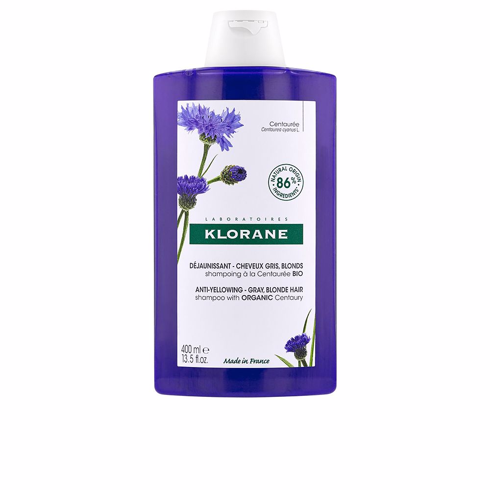 A La Centaurea Bio Champú Antiamarilleo Cabello Gris Y Rubio 400 ml Image