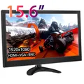 Piccolo monitor di sicurezza portatile con doppi altoparlanti integrati Ingresso HDMI VGA BNC per laptop CCTV Raspberry Pi Xbox PS3/4/5